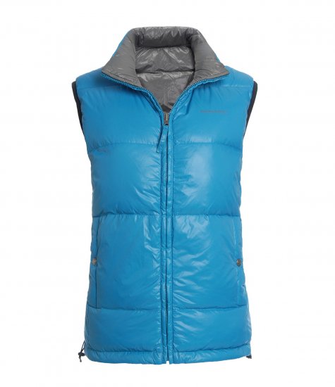 Woolrich Two Sides Wear Vest Blu Grigio